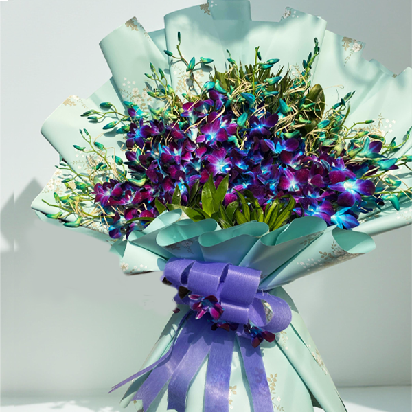 Blue Orchid Bouquet