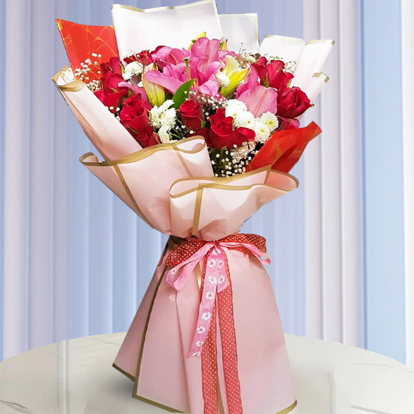 Love Bloom Flower Bouquet